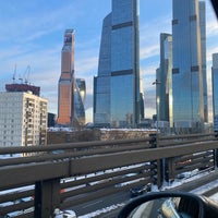Photo taken at Дорогомиловский мост by Vidadi G. on 1/17/2021