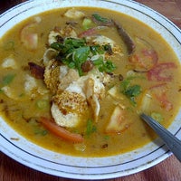 Photo taken at Soto Betawi Pondok Pinang by Sylvia on 5/28/2013