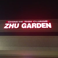 Menu Zhu Garden Chinese Restaurant