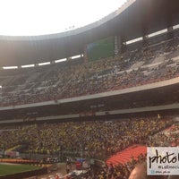 Photo taken at Estadio Azteca by Photo F. on 5/6/2013