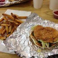Photo taken at Five Guys by Amy R. on 4/7/2013