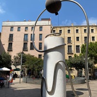 Photo taken at Plaça de George Orwell by Güliz E. on 7/18/2022