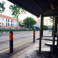 Photo taken at Bus Stop 76199 (Bef Tampines Reg Lib) by ダーりーン⚜Darleen Tan on 1/3/2015