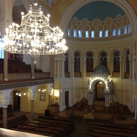 Photo taken at Grand Choral Synagogue by Evelina K. on 4/14/2013