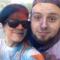 Photo taken at Color Run by Cyn D. on 5/11/2014