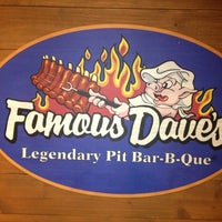 Photo taken at Famous Dave&amp;#39;s by Shawn G. on 10/17/2012