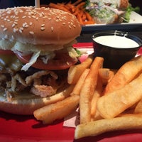 Photo taken at Red Robin Gourmet Burgers and Brews by Sean M. on 2/5/2018