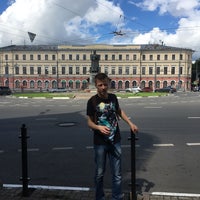 Photo taken at Памятник Ярославу Мудрому by Nadezhda P. on 8/6/2017