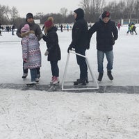 Photo taken at Стадион «Торпедо» by Nadezhda P. on 1/28/2018