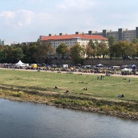 Photo taken at Elbeflohmarkt by Petr K. on 9/15/2018