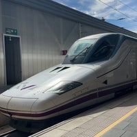 Photo taken at Valencia Joaquín Sorolla Railway Station- AVE by Ali on 9/21/2023