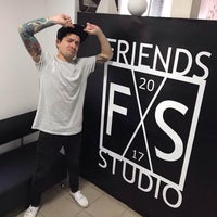 Photo taken at Friends Tattoo Studio by Yura O. on 10/24/2017