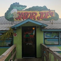 Photo taken at Gator Joe&amp;#39;s Beach Bar &amp;amp; Grill by Matt H. on 3/14/2018
