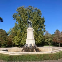 Photo taken at Monumento del Ángel Caído by Clark G. on 10/11/2023