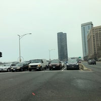 Photo taken at Lakeshore Drive &amp;amp; Chicago Ave by Jemillex B. on 3/29/2018
