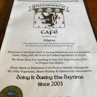 Photo taken at Patterson&amp;#39;s Cafe by Dallas M. on 4/20/2022