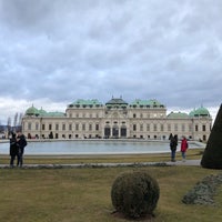 Photo taken at Belvedere Palace Garden by Hiro O. on 1/31/2020