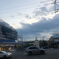 Photo taken at Площадь у м. Проспект Мира by Elizabeth K. on 8/20/2019