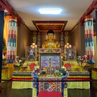 Photo taken at Huanzangsi Buddhist Temple by Raj on 8/31/2019
