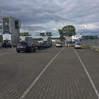 Photo taken at Finnlines Check-in Travemünde by Toni L. on 7/8/2019