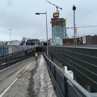 Photo taken at Kulosaaren silta by Toni L. on 3/24/2018