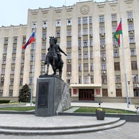 Photo taken at Памятник кубанскому казачеству by Philip S. on 3/15/2020
