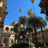 Photo taken at Giardino Storico di Palazzo Venezia by Giuseppe R. on 10/10/2021