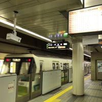 Photo taken at Nagahori Tsurumi-ryokuchi Line Nishinagahori Station by Suminari S. on 4/3/2021