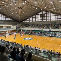 Photo taken at Nishinomiya City Gymnasium by Fumihito N. on 10/8/2022