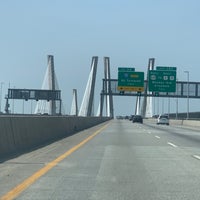 Photo taken at Goethals Bridge by Helmy on 5/11/2023