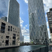 Photo taken at Canary Wharf Pier by layal on 4/9/2024