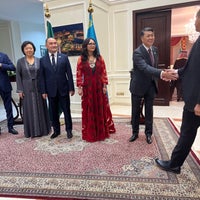 Photo taken at Embassy of the Republic of Kazakhstan | سفارة كازاخستان by ABDULAZIZ📸💚 م. on 10/31/2022