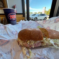 Photo taken at Jersey Mike&amp;#39;s Subs by Gil G. on 11/23/2022