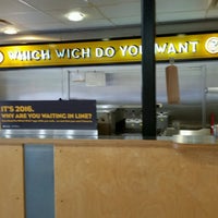 Photo taken at Which Wich? Superior Sandwiches by Gil G. on 9/15/2016