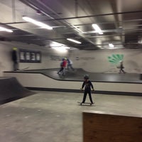 Photo taken at All Together Skatepark by Aileen D. on 3/8/2014
