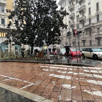 Photo taken at Piazza Cinque Giornate by Sara on 12/8/2021