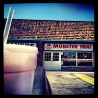 Photo taken at Monster Thai by Jewel H. on 6/26/2013