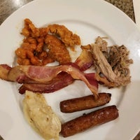 Photo taken at The Buffet at Luxor by Sally H. on 3/2/2020