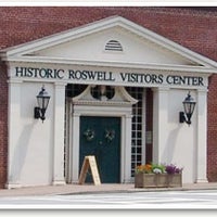 Photo taken at Historic Roswell Convention &amp;amp; Visitors Bureau by Eren B. on 1/20/2012