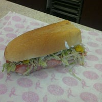 Photo taken at Jersey Mike&amp;#39;s Subs by Kristina H. on 11/12/2011