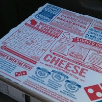 Photo taken at Domino&#39;s Pizza by David H. on 1/19/2012