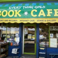 Photo taken at Every Thing Goes Cafe and Bookstore by Brian K. on 8/23/2011
