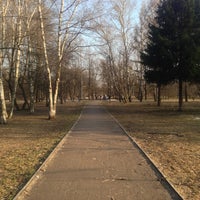 Photo taken at Парк «Северное Тушино» by Anna T. on 4/19/2013