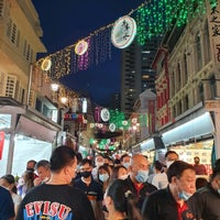 Photo taken at Chinatown Food Street by Jinghao on 1/16/2021