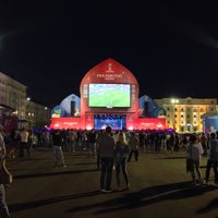 Photo taken at International Fifa Fan Fest Saransk by Oleg.A on 6/22/2018