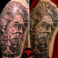Photo taken at Eagle Tattoo by Cenk C. on 1/10/2021