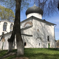Photo taken at Мирожский монастырь by Katy J. on 4/30/2019