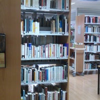 Photo taken at Bibliotheque Oscar Wilde by Sonia C. on 4/20/2013