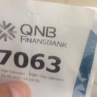 Photo taken at QNB Finansbank by Ahmet Ç. on 5/31/2017