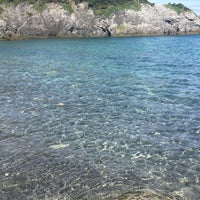 中の浦海水浴場 式根島